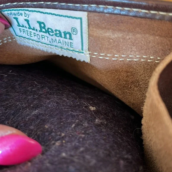 L.L. Bean Men's Dark Brown Maine hunting boot.  Size 13 - Picture 8 of 8